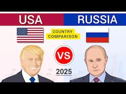 Russia Vs USA - Country Comparison 2025