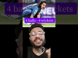 Digvesh Rathi took 4 ball 4 wickets 🔥 #indvseng