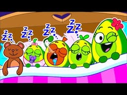 New Ten In Bed Song 😴💤 Learn Count To Ten 🔟 Kids Songs & Nursery Rhymes | Pit & Penny Stories 🥑💖