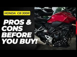 2025 Honda CB300R Review: Honest Pros & Cons You NEED to Know! #ctr2k #honda #cb300R