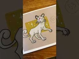Drawing Persian from Pokemon !! (#shorts)