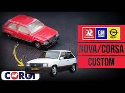 CORGI JUNIORS Vauxhall Nova / Opel Corsa custom