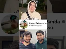 I am Sorry 25 years old kid Husband Of Aroob Jatoi (short2) Full Video on Badla Brother