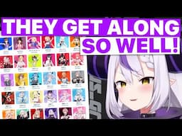 Laplus In Awe Holo Members Get Along So Well (Laplus Darknesss / Hololive) [Eng Subs]