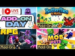 🔴 LIVE - Minecraft Add-On Day N' Chill
