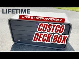 Assemble Your Costco Lifetime Deck Box in Minutes! | Easiest Step-by-Step Tutorial Guide
