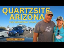 Full Time RV - Living in Quartzsite Arizona