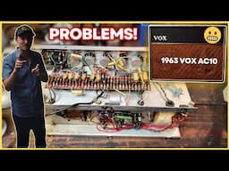 Repairing a VINTAGE 1963 Vox AC10 Twin