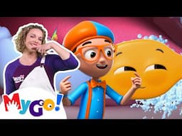 How to Brush Your Teeth! 🦷🪥 | Blippi Wonders | ASL Cartoons | Learn Sign Language