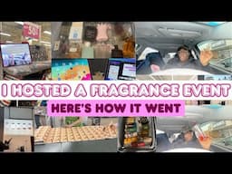 Fragrance Event Vlog|I Hosted A Fragrance Event|Here's How It Went