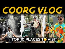Coorg Vlog | Complete Travel Guide – Best Places to Visit in Coorg (2025) | Hidden Gems & More