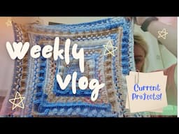 Project Progress & Vlog Adventures This Week! 🧶