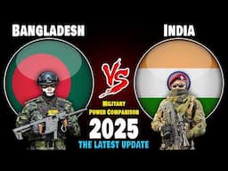 Bangladesh vs India Military Power Comparison 2025 | India vs Bangladesh Military Power 2025