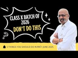 ICSE Class 10 Students of 2026 - You are in trouble if you do this | Don't make these mistakes