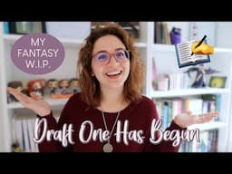 Writing the First Chapters of My Gemstone Fantasy Novel 💎 I'm finally first-drafting again!