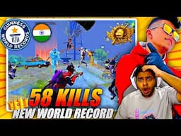 WORLD RECORD 58 KILLS in 1 Match in India?? NeonXPawan PUBG BEST Moments in PUBG Mobile