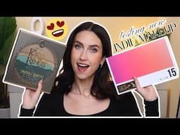 TESTING NEW INDIE MAKEUP!! | Blend Bunny x Jordan Liberty Masterclass & Glamlite x LOTR!