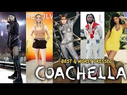 TOP 10 BEST AND WORST DRESSED AT THE COACHELLA 2025! (Detailed List)