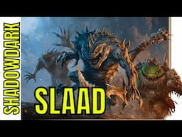 BUILDING SHADOWDARK SLAAD MONSTER STAT-BLOCK 🔴#4k LIVE