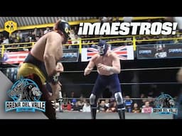 CHOQUE DE MESTROS: Blue Demon Jr. choca con Solar en el ring de la Arena del Valle