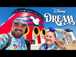 Disney Dream Cruise EMBARKATION DAY! Disney Cruise Line 2025! Disney Cruise Vlog 1