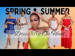 SPRING & SUMMER DRESS TRY ON HAUL 2025 | Dresses for Different Occasions | Kerry Spence