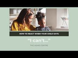 Parenting a child with ADHD