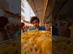 Karachi’s Biryani Love You Hogaya 😍 #biryani #karachi #streetfood