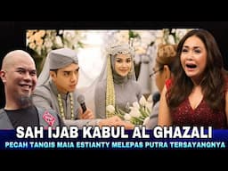 Detik - detik SAH nya Ijab Kabul Akad Nikah Al Ghazali dengan Alyssa, Pecah Tangis Maia Estianty !!!