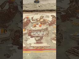 Rome’s newest mosaics unearthed!!