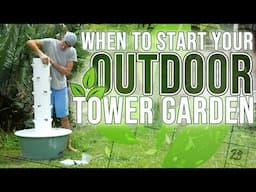When To Start Your Outdoor Tower Garden? Plant Hardiness Zones 101 Indoor VS Outdoor E.1