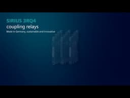 SIRIUS 3RQ4 coupling relays - Made in Germany, sustainable and innovative