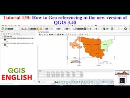 How to geo referencing of Raster map in QGIS