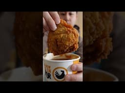 satisfying my FRIED CHICKEN cravings