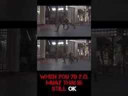70 y o Muay Thai Trainer #MuayThai #ThaiBoxing