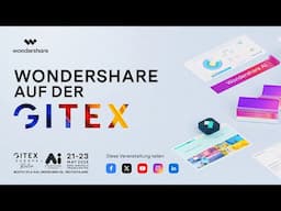 Live von der GITEX Europe 2025 in Berlin | Wondershare Filmora