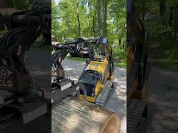 Can it Lift it? Massive Logs and a Mini Skid