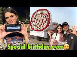 Saba ko birthday par huge bouquet ka surprise kardiya 😍 | pakistan’s biggest bouquet ever 💐