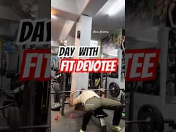 Day With Fit Devotee🙌🏻 #harekrishna #minivlog #shorts