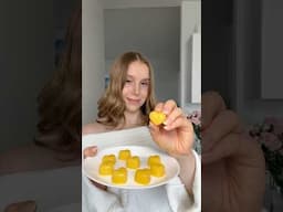 4-ingredient Healthy Mango Gummies😍 #healthydessert #healthyrecipes #easyrecipes