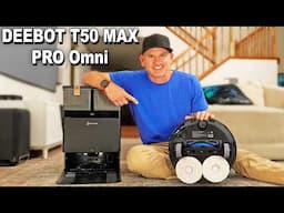 Ecovacs Deebot T50 Max Pro Omni - Does is all!
