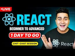 1 Day to Go! 🔥 LIVE QNA with React Dev 🚀 | Tech, Career Tips & Job Search Secrets!