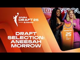 Taylor Rooks Interviews 2025 No. 7 Draft Pick Aneesah Morrow