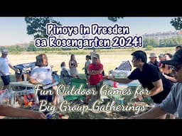 Pinoys in Dresden sa Rosengarten | Fun Outdoor Games for Big Groups