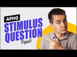 AP Human Geography Stimulus Questions