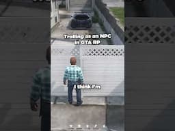 Invisible NPC Trolling