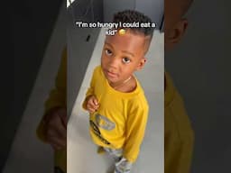 Mom tells son she wants to eat a kid and son does this #shorts