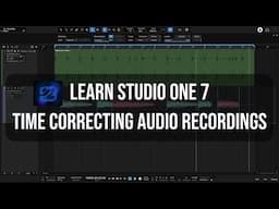 Learn Studio One 7 | Quantizing Audio | Correcting Audio Timing in Recordings