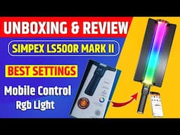 RGB LCR Simpex App Control Light LS500R Mark II | LCR Simpex LS500R Mark 2 Unboxing and Review 2025