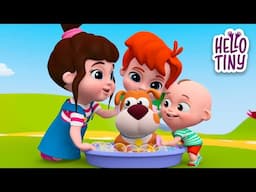 Sick Dog Song 🐶🤒 | Kids Songs and Nursery Rhymes | Hello Tiny